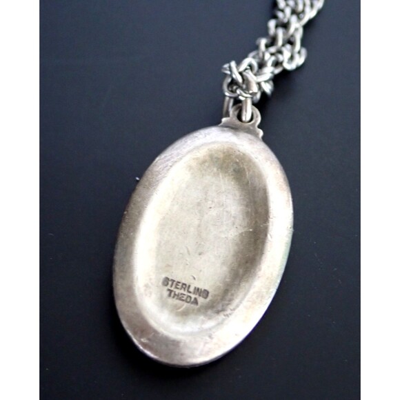 Sterling Silver Theda Saint Christopher Men's Pendant on 24" Chain 25.72 grams - Picture 2 of 13